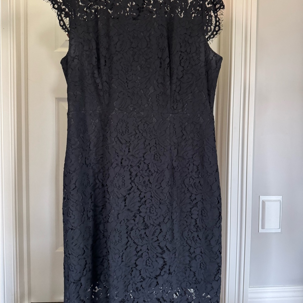 Elegant Black Lace Dress